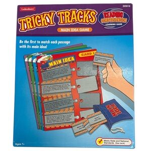 TRICKY TRACKS MAIN IDEA LEARNING GAME AGES 7 AND UP